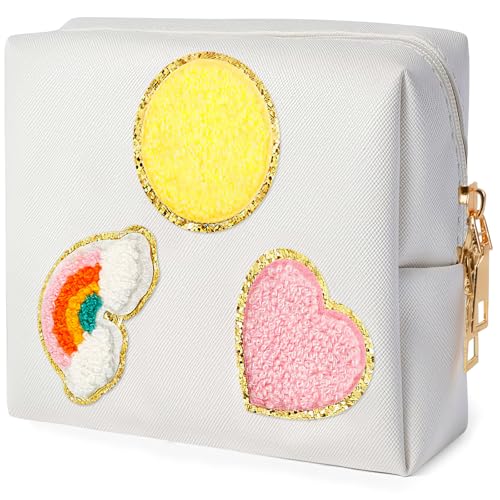 Image of airogym Period Bag for Women, Sanitary Napkin Storage Bag, Functional PU Leather Sanitary Pad Bags for Panty Liners, Tampons, Menstrual Cup Pouches, Sanitary Pads Organizer with Zipper