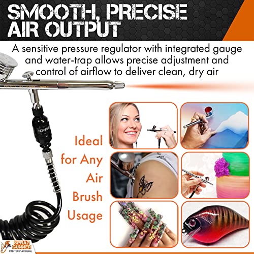 NO-NAME Brand. Rooty Tooty Airbrush Compressor: Quiet, Durable, and Easy to Use - Image 5