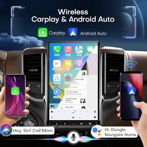Radio para coche Dodge Ram 2019-2024 pantalla táctil 14.4" miniatura 4
