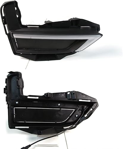 Miniatura 5 de BAKUGO 2 unids luz diurna niebla lámpara cubierta DRL luz de señal de giro para Nissan X-Trail Rogue 2017 2018 2019 2020