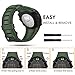 Fintie Watch Band Compatible with Suunto Core, Rubber Accessory Strap Replacement Wrist Sport Bands w/Metal Clasp Compatible with Suunto Core Smartwatch, Olive