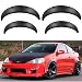 Fender Flares Universal Car Truck Wheel Eyebrow Arch Fender Flares for Audi Ford Nissan Chevrolet(4Pcs 30"/33")