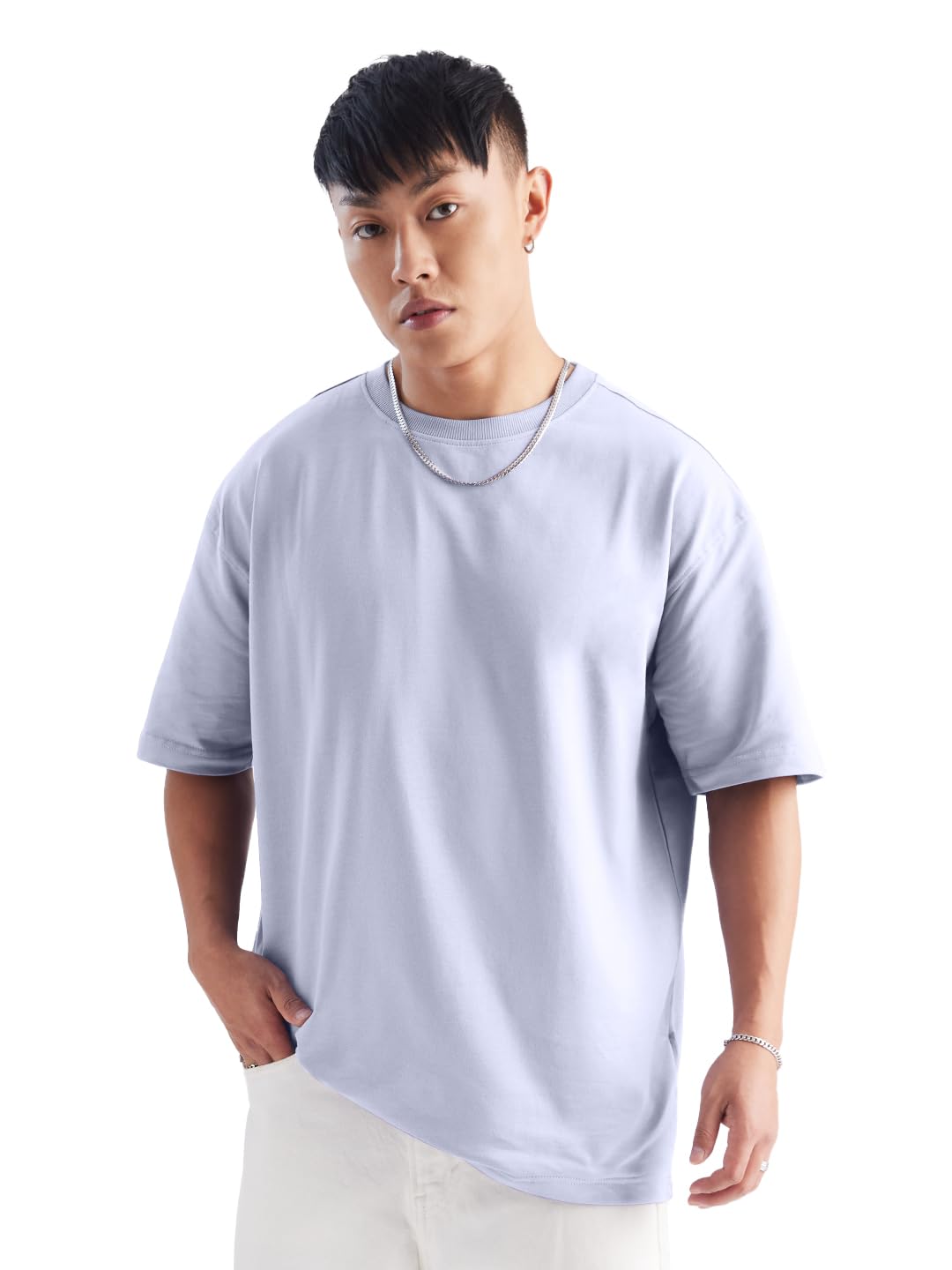 the souled store Men's Cotton Loose T-Shirt-picture-32