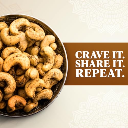 Image of Panchi Masala Kaju (250g Pack of 1) Agra Special Spicy Tangy and Tasty Cashew Namkeen Crunchy Indian Snack Made with Premium Ingredients Perfect for Tea Time and Snacking