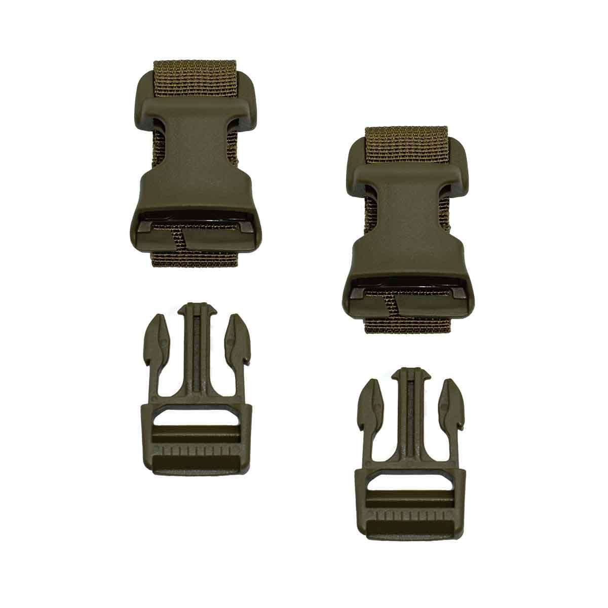 Shellback tactical QASM Vertical Adapter Kit, 1" Webbing, Buckles, Horizontal/Vertical Attachments