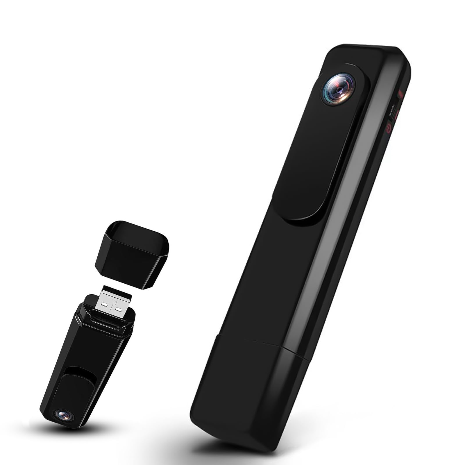 FUXGZ Body Camera HD 1080P Portable Small Body Cam with Loop Recording, 560mAh Battery Video Recorder, Wearable Pocket Camera, Mini Body Cam for Law Enforcement/Sports/Study-image-35