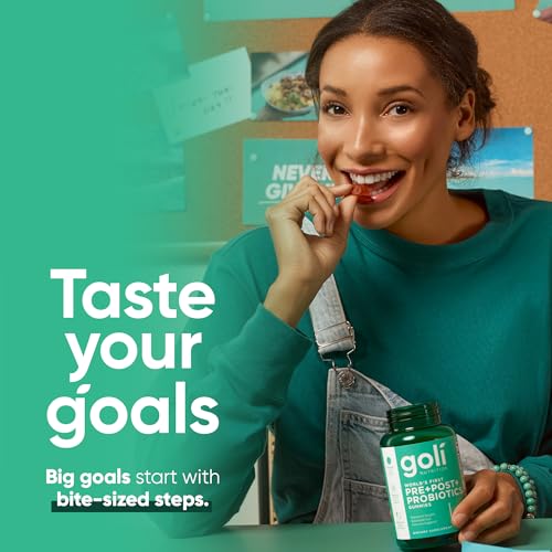 Goli Pre Pro Postbiotic Gummies