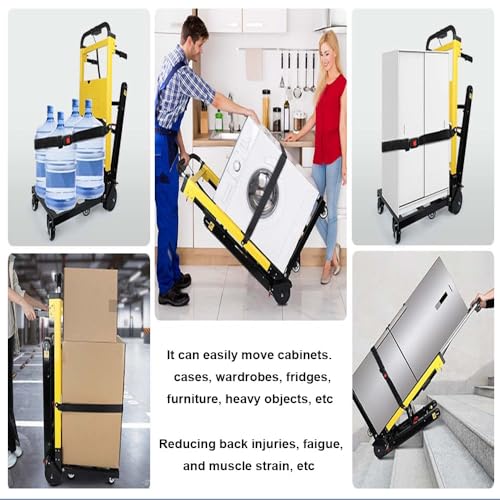 Carretilla eléctrica para escaleras, carga 200kg, plegable miniatura 6