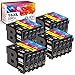 Price comparison product image ejet 16xl Compatible for Epson 16XL Ink Cartridges for WF2630 WF2510 WF2760 WF2530 WF2520 WF2540 WF2750 WF2660 WF2650 WF2010 (20-Pack)