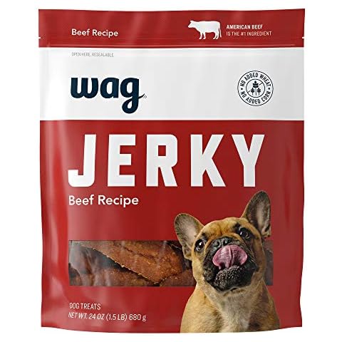 Wag Soft & Tender American Jerky Dog Treats – Beef Recipe Cover