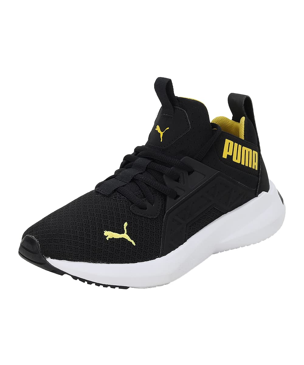 Puma Unisex-Kid Softride Enzo NXT Junior Black-Pele Yellow Sneaker - 3UK (19556921) (B0BRBKP5JR) Amazon Price History, Amazon Price Tracker