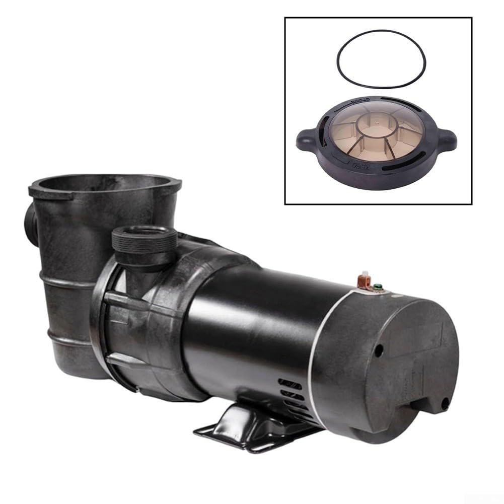 NexRen Guarnizione O-Ring per pompe Hayward Super II Pool modelli 72747 72748, robusta guarnizione in plastica ad alta resistenza per filtro contenitore e coperchio, prevenzione perdite