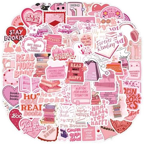 120pcs Waterproof Book Stickers for Kindle Cover
