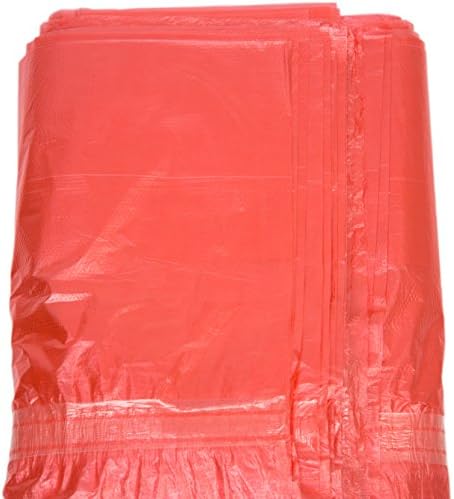 Alina 50 x Dirty Laundry Bag with Water-Soluble Strip/Plastic Polythene Fabric Clothes Linen Wash Sack/Opens in Washing Machine (50 bags)