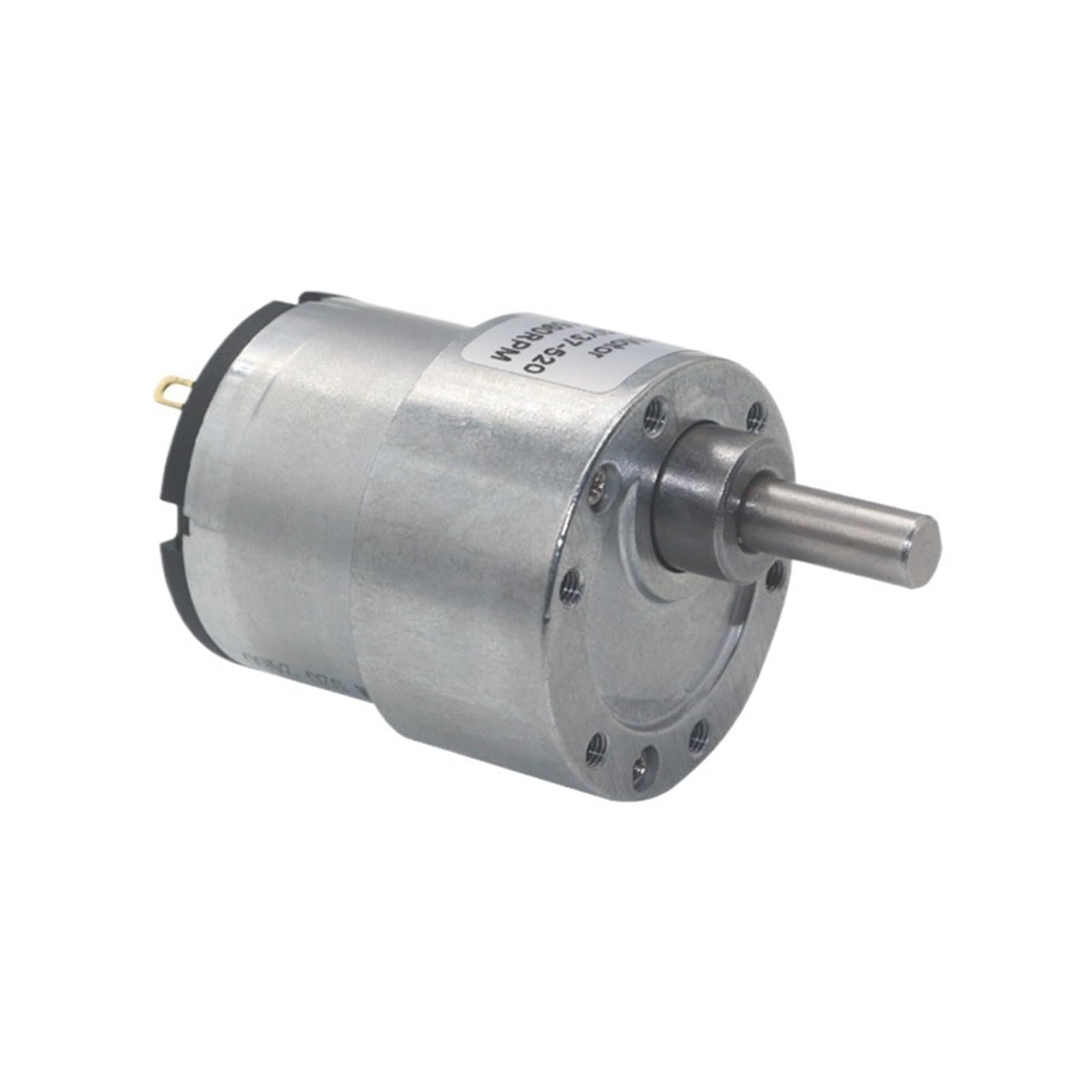 JGB37-520 Miniaturowy metalowy silnik redukcyjny o wysokim momencie obrotowym 6 V/12 V/24 V 7 obr./min ~ 960 obr./min regulacja prędkości do przodu i do tyłu (pojedynczy silnik 24 V, 107 obr