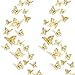 48 Stück Schmetterlinge Deko, 3D Schmetterling Aufkleber Butterfly Wanddeko Tortendeko für Wohnzimmer Kinderzimmer Hochzeit Party(Gold) Kerzenleuchter,deko günstig Kaufen-48 Stück Schmetterlinge Deko, 3D Schmetterling Aufkleber Butterfly Wanddeko Tortendeko für Wohnzimmer Kinderzimmer Hochzeit Party(Gold)