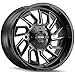 Mayhem FLYWHEEL 8111 20" Inch 6x135/139.7 4 Wheels Rims 20x9 +0mm Black Milled