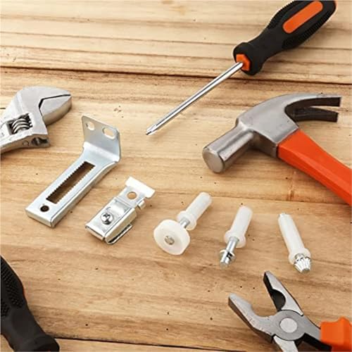 Kit de reparación de herrajes para puerta bifold 44 piezas para puertas de 1 a 1-3/8 pulgadas y hasta 50 libras miniatura 4