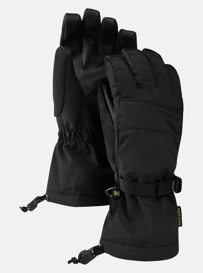 Burton - Damskie rękawice narciarskie/śnieg profil True Black - Czarne