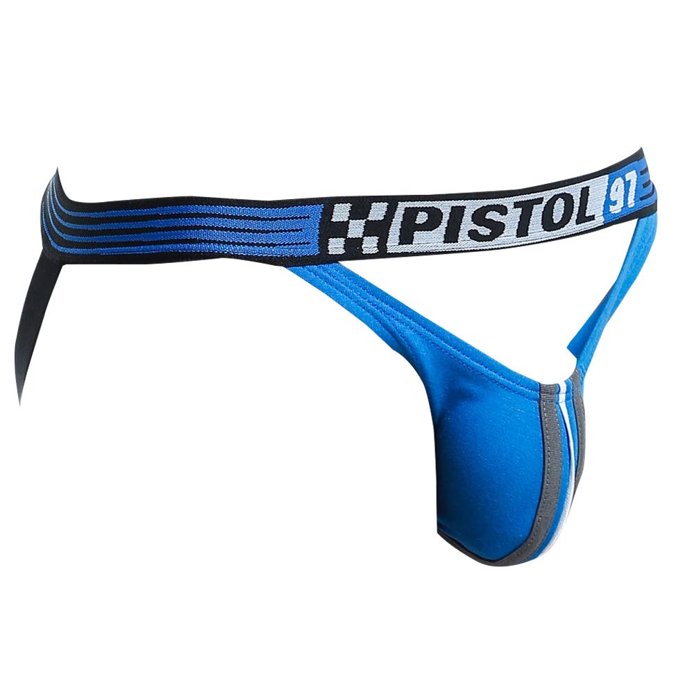 Pistol PeteSexy Mens Jockstrap Lingerie Soft Micro Pouch Backless Bikini Lingerie Underwear