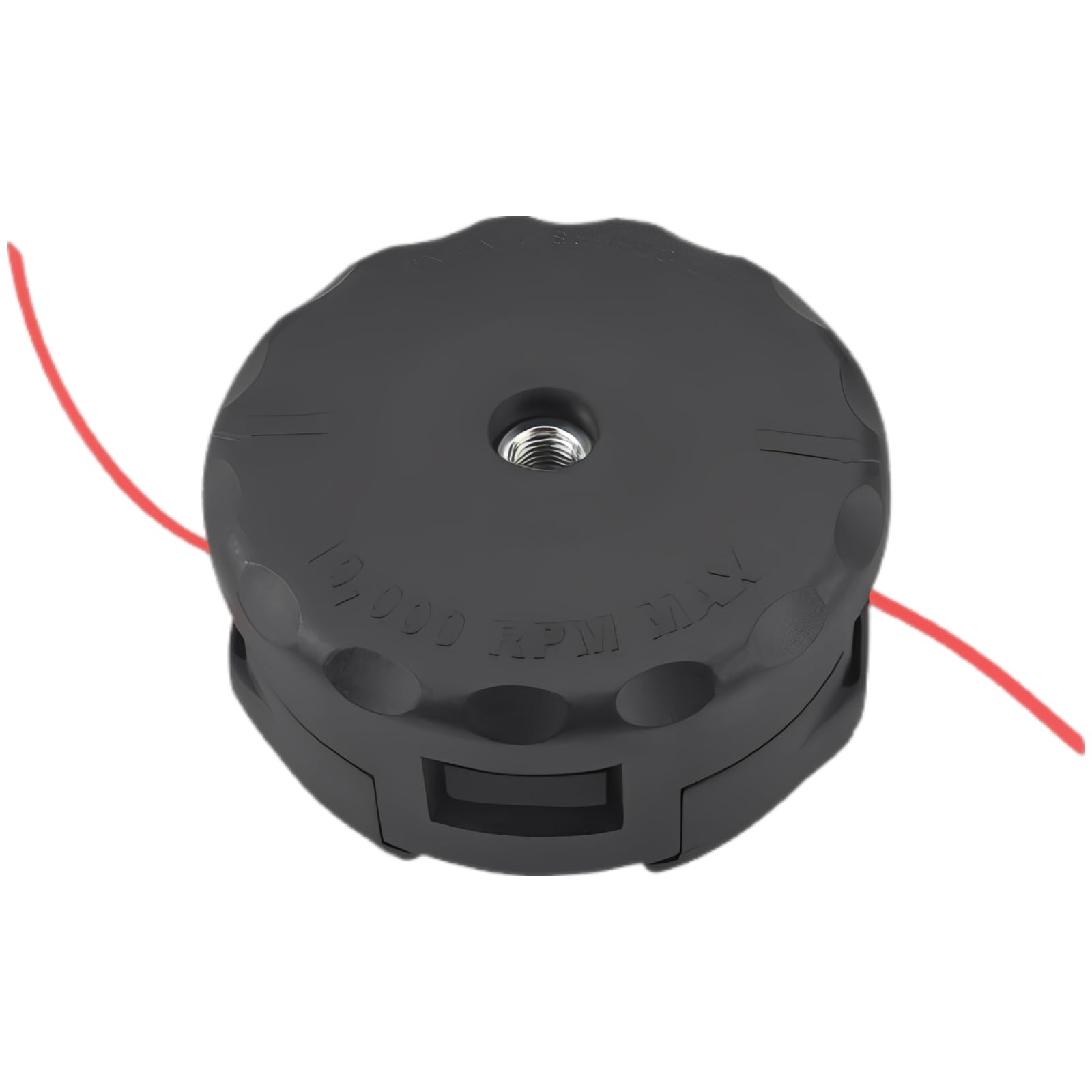 Tête de remplacement pour tondeuse à gazon, kit de tête de coupe sans outil avec filetage M10 x 1,25 mm, têtes à fort impact compatibles avec W33d 34ter, 10 000 tr/min max pour jardin et ferme