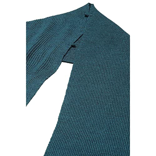 Image of BIBA Women Acrylic Regular Fit Straight Scarf Set Yarndyed Kurta