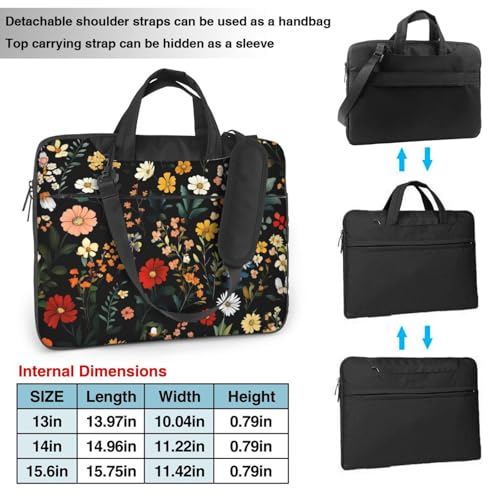 Maletín portátil impermeable para laptop con correa miniatura 4