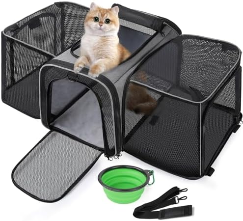 Cat Bag Petsfit Expandable Cat Dog Carrier Airline Approved Dog Crate