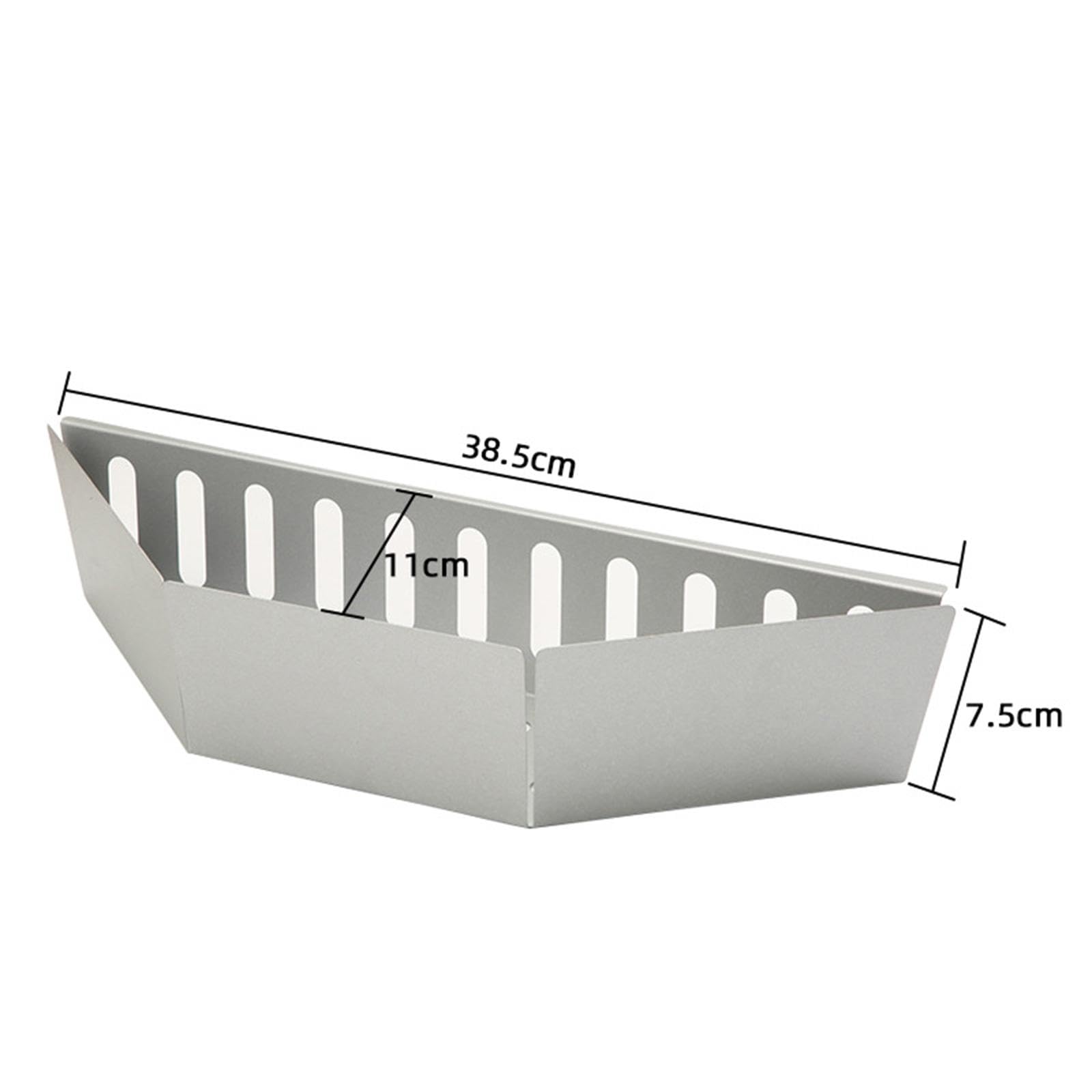 Fenteer 2 Pezzi Cestini per Carbone, Porta-bricchette per Barbecue All'aperto