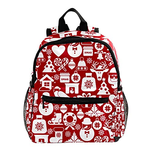 Sac à dos enfants motif cerf de Noël : le cadeau idéal de 30,5 cm