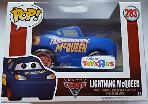 Sale Funko - Disney Cars 3-Lightning Mcqueen (Blue Fabulous) Figurine, Multicoloured, 14234