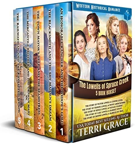 The Lowells of Spruce Creek Box Set: Western Historical Romance