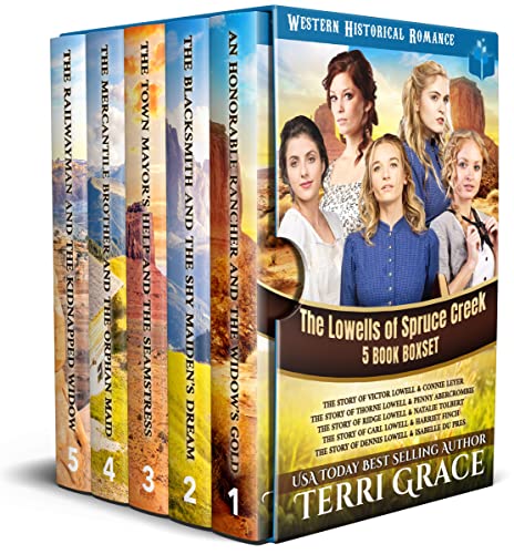 The Lowells Of Spruce Creek Box Set: Western Historical Romance #TOP3