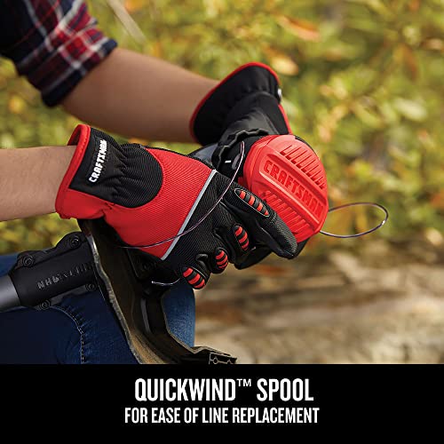 Image of CRAFTSMAN V20 WEEDWACKER Cordless String Trimmer with QUICKWIND, 13 inch, Bare Tool Only (CMCST920B)