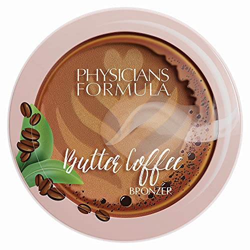 Physicians Formula Murumuru Butter Cheat Day Donut Bronzer, Lightweight, Cruelty-Free, For Sensitive Skin, Dark Shimmer Cream Bronzer, 0.38Oz, Latte