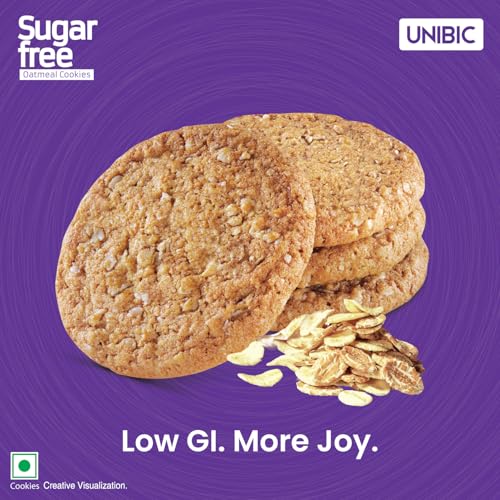 Image of Unibic Sugar Free Oatmeal, 75 /67.5gm(weight may vary)
