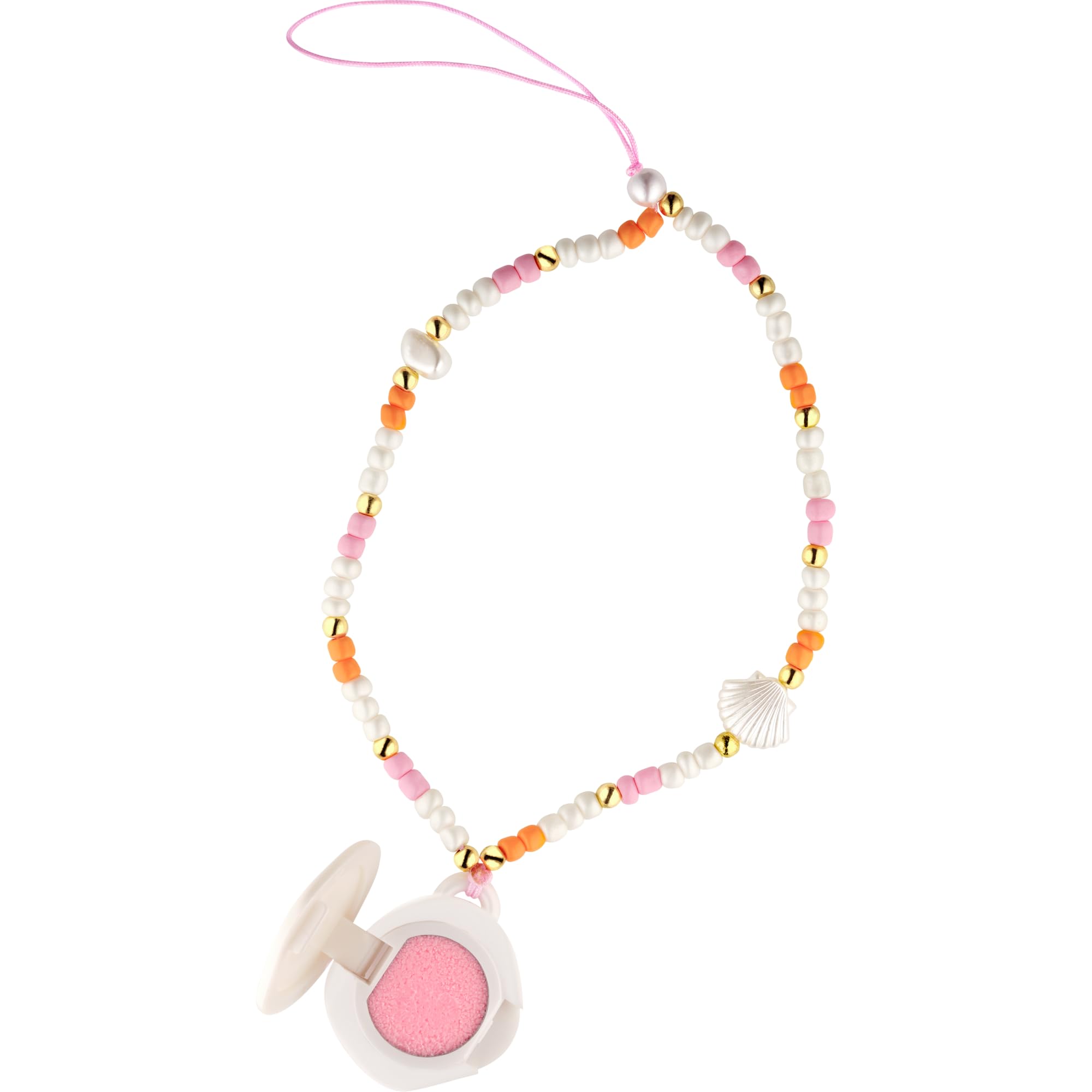 essence Disney THE LITTLE MERMAID phone charm lip balm, Accessoires, Nr. 01, Pink, pflegend, matt, vegan, ohne Mikroplastikpartikel, glutenfrei, ohne Parabene, 1er Pack (0.6g) - 1