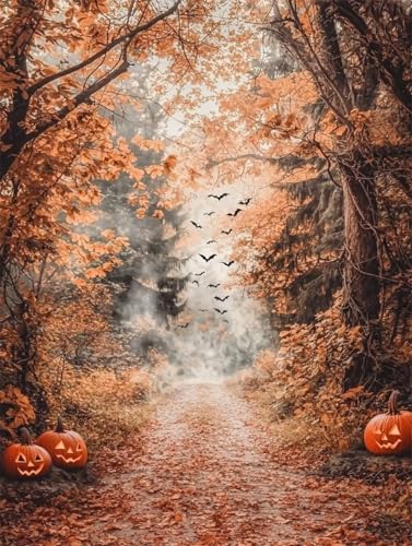 Kit Diamond Painting Halloween Chauves-Souris | Idée Cadeau Créative pour Débutants