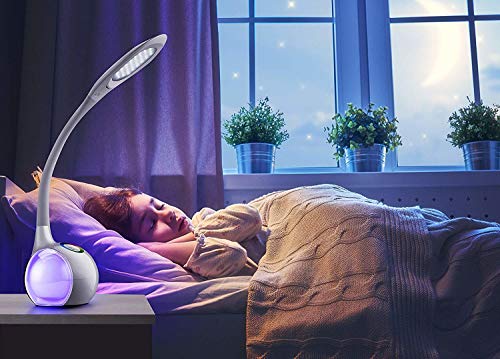 WILIT LED Schreibtischlampe Farbwechsel T3 5W, Tischlampe Kinder Jungen Mädchen, Nachttischlampe Touch Dimmbar mit 3… – Bild 5