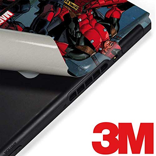 Skinit Decal Gaming Skin Compatible with Nintendo Switch Bundle - Officially Licensed Marvel/Disney Deadpool Comic Design