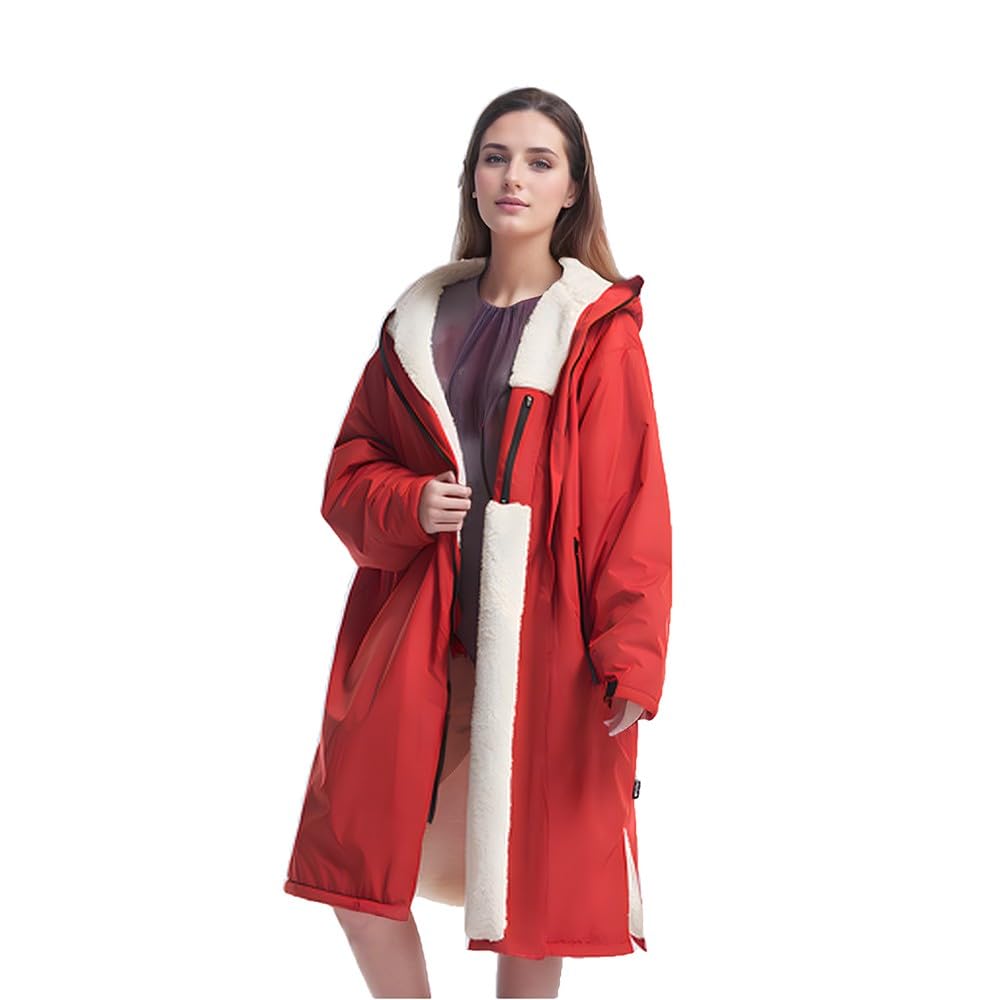 BEACHBUM Waterproof Changing Robe - Pink Brobe | Windproof Advanced Beach Robes For Women With