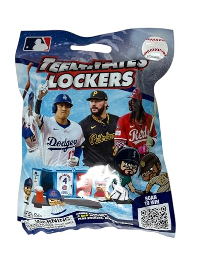 Party Animal MLB 2026 TeenyMates Figures Team Colors One Size Locker Room Pack