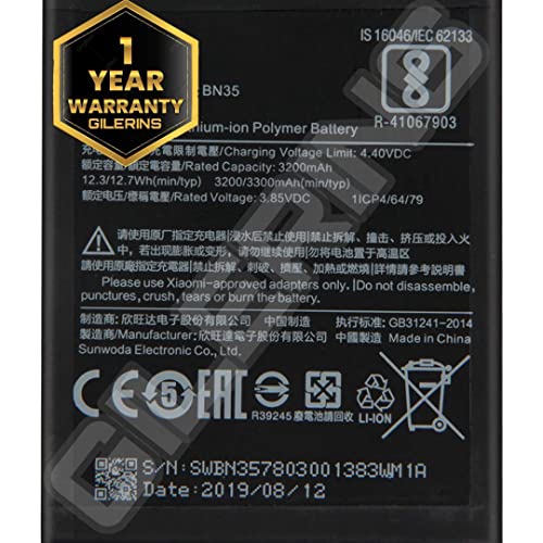 Image of Original BN35 Battery for Redmi 5 /NZ945 Battery with 1 Year Warranty*** (F000245)