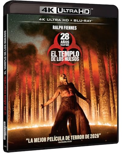 ¡Descubre el regreso de 28 años después: el templo de los huesos en 4K UHD + Blu-ray!