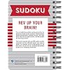 Brain Games - To Go - Sudoku (Red) Spiral-bound February 18, 2021