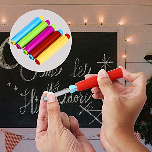 5 Pezzi Porta Gessetti, Portagesso Regolabile con