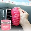 TICARVE Limpiador de Auto en Gel, Masilla de Limpieza para Detallado, Herramientas de Detallado, Limpiador de Interiores, Slime Limpiador, Accesorios de Auto, Limpiador de Teclados, Rosa, Peso Neto: 5.6 oz (160 g) | Kit de Limpieza de Interiores, Slime Limpiador, Quitapolvo, Regalo para Hombres y Mujeres, Rosa, 5.6 oz 2