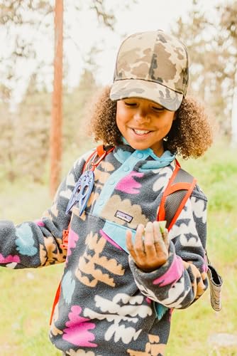 Satin Lined Baseball Hat for Girls Ponytail Hat for Curly Natural Hair for Kids Backless Cap Curl Hair Cap3