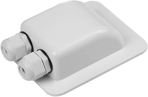 Weatherproof ABS Solar Double Cable Entry Gland