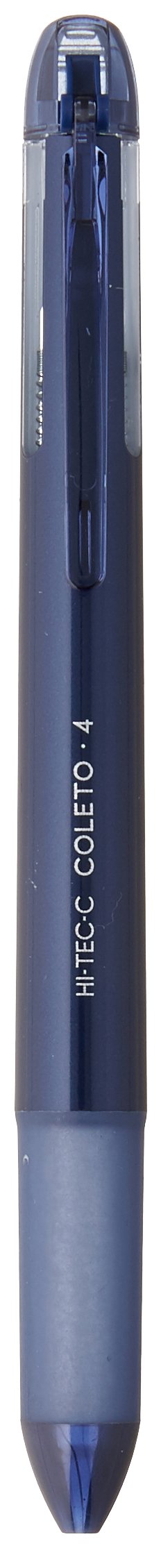 Pilot Multi-Pen Body, Hi-Tec-C Coleto, For 4 Colors, Navy Body (LHKCG20C-NV)